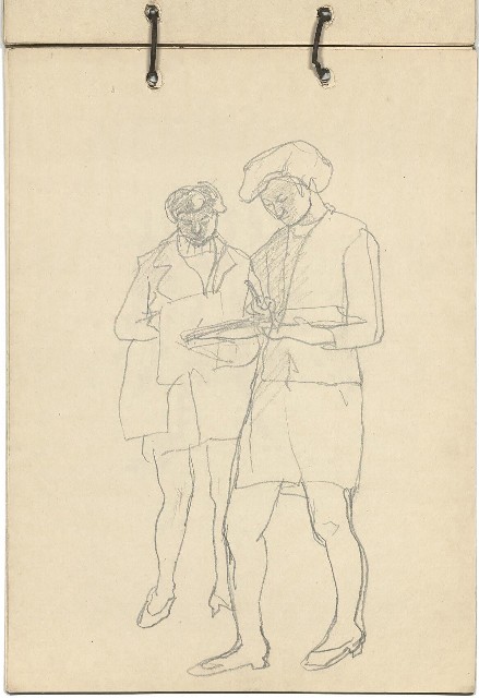 藏品:素描冊(冊15)的(22)張圖片