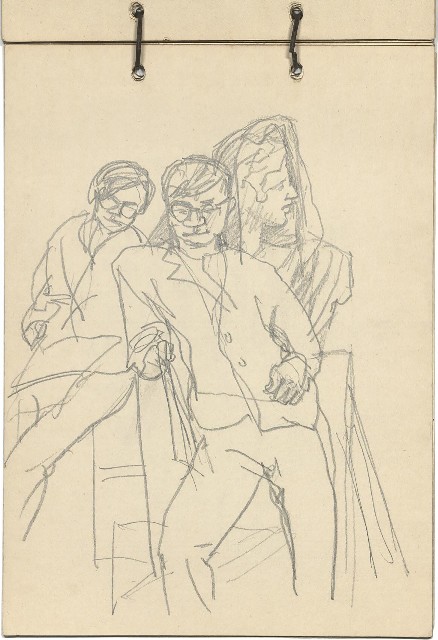 藏品:素描冊(冊15)的(24)張圖片