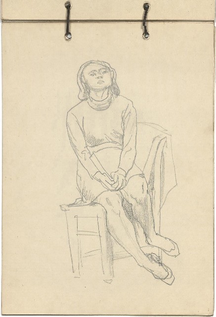 藏品:素描冊(冊15)的(27)張圖片