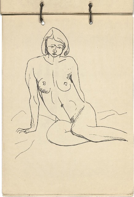 藏品:素描冊(冊15)的(40)張圖片