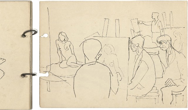 藏品:素描冊(冊15)的(44)張圖片