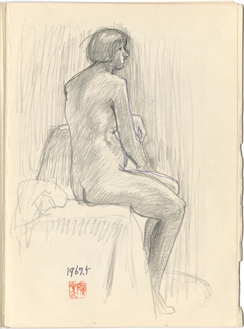 藏品:素描冊 (6)的(2)張圖片