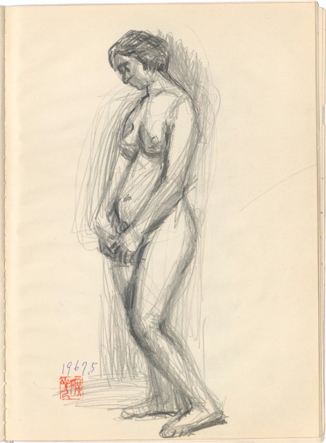 藏品:素描冊 (6)的(19)張圖片