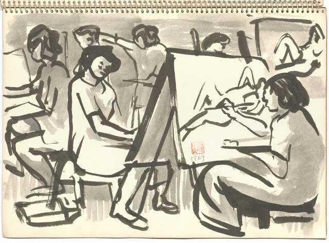 藏品:素描冊 (7)的(7)張圖片