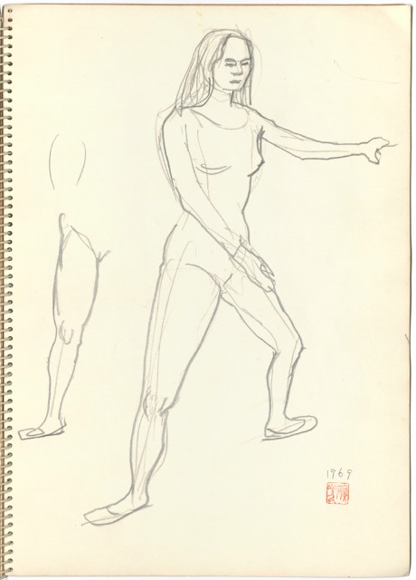 藏品:素描冊 (7)的(8)張圖片