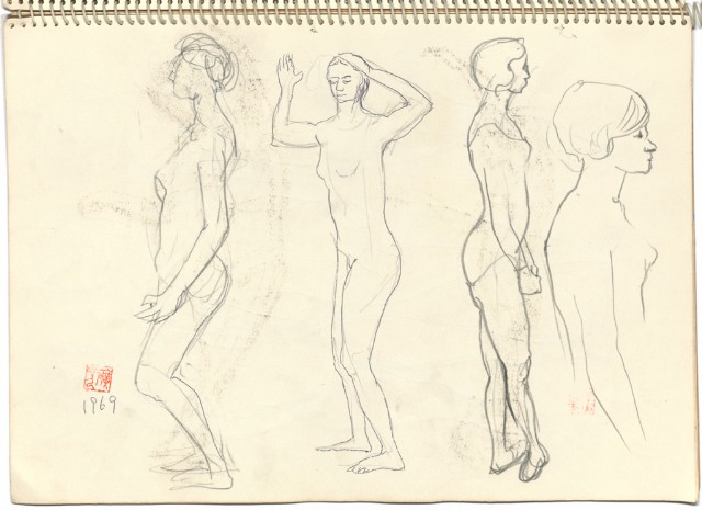 藏品:素描冊 (7)的(11)張圖片