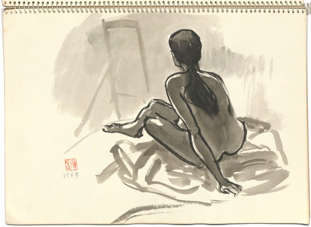 藏品:素描冊 (7)的(13)張圖片