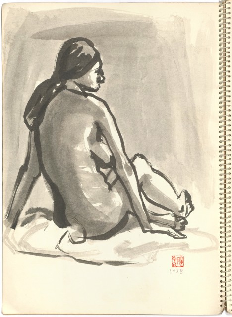 藏品:素描冊 (7)的(18)張圖片