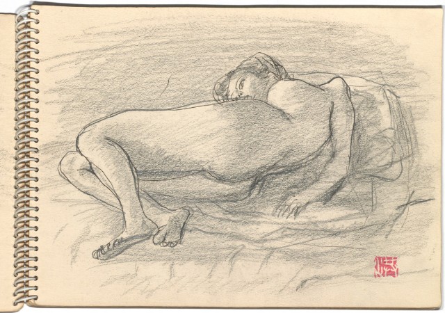 藏品:素描冊 (8)的(6)張圖片