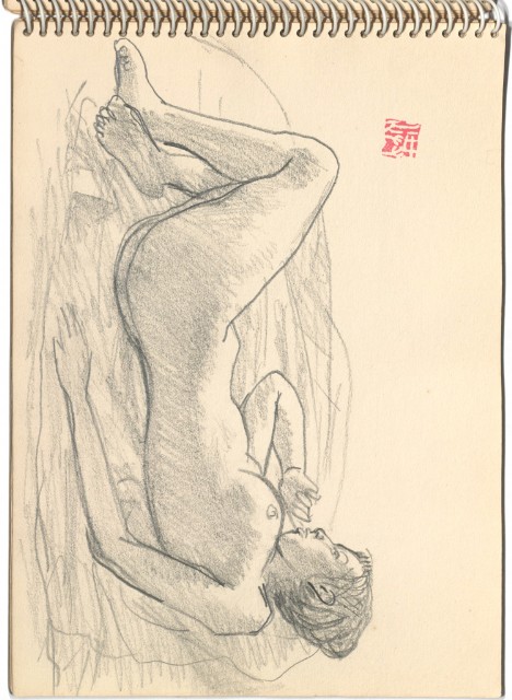 藏品:素描冊 (8)的(15)張圖片