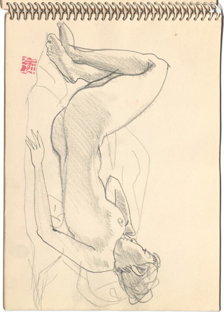 藏品:素描冊 (8)的(16)張圖片