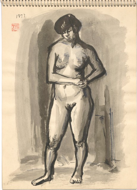 藏品:素描冊 (10)的(7)張圖片