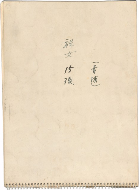 藏品:素描冊 (10)的(12)張圖片