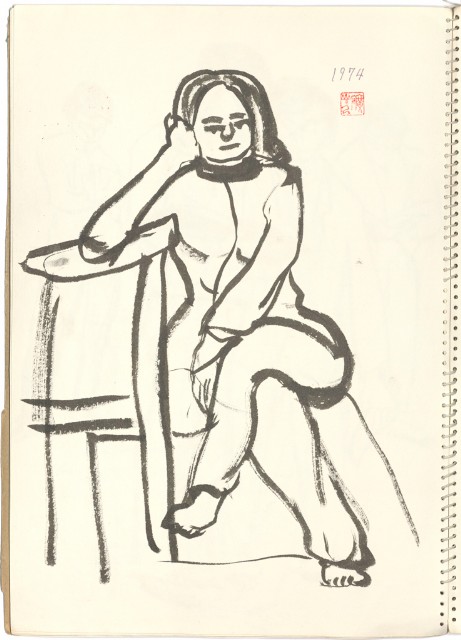 藏品:素描冊 (11)的(11)張圖片