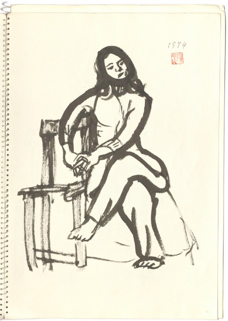 藏品:素描冊 (11)的(12)張圖片