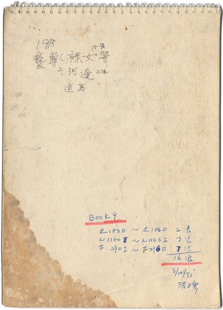 藏品:藝專 裸女、河邊速寫的(1)張圖片