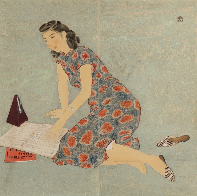 藏品:琴譜的(1)張圖片