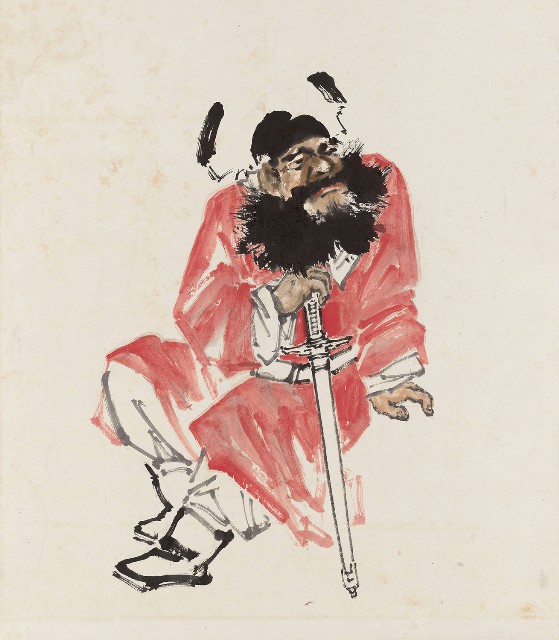 藏品:鍾馗(未完成之作)的(1)張圖片
