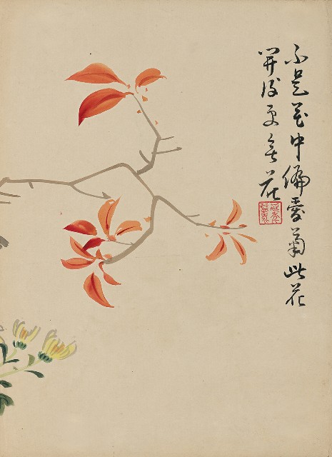 藏品:(1)達邦社會所(2)菊(部分)的(2)張圖片