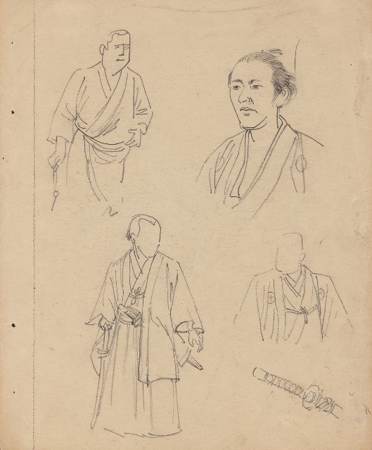 藏品:(1)日本武士(2)翡翠鳥的(1)張圖片