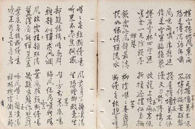 藏品:畫餘詩稿的(21)張圖片