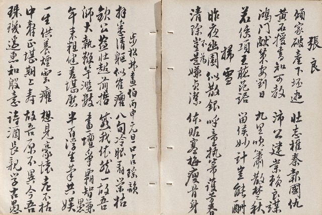 藏品:畫餘詩稿的(37)張圖片
