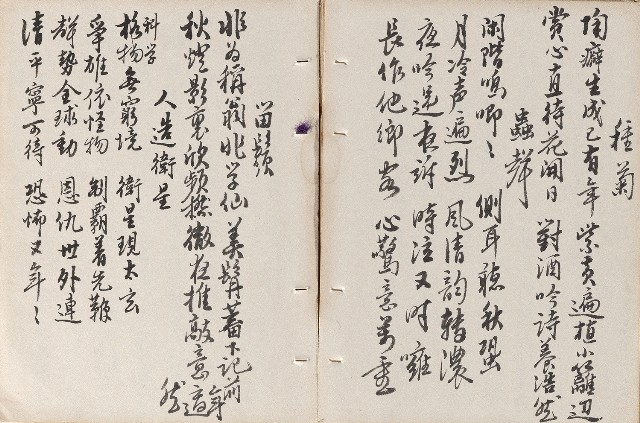 藏品:畫餘詩稿的(39)張圖片