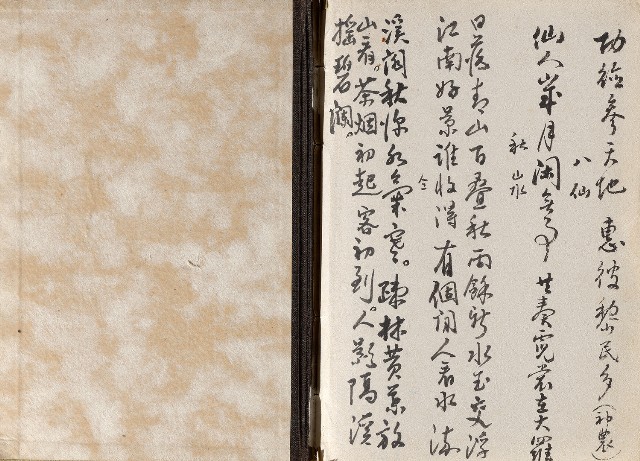 藏品:畫餘詩稿的(48)張圖片