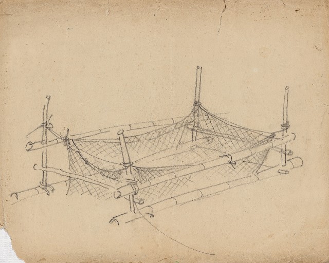 藏品:(1)Old Sketches (Fishing A)  (2)Old Sketches (Fishing B)的(1)張圖片