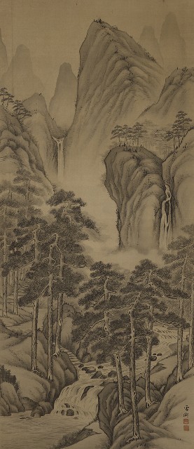 藏品:松壑飛泉的(1)張圖片