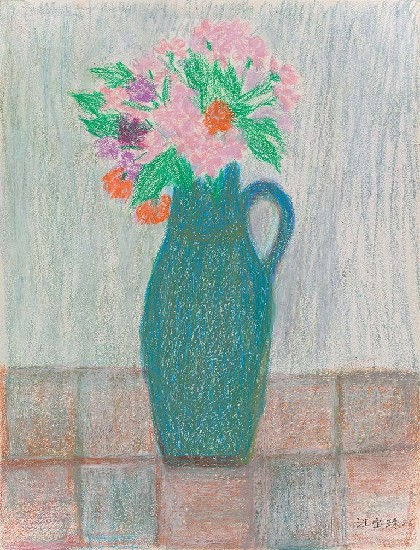 藏品:花瓶素描的(1)張圖片