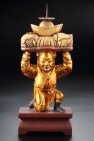金元寶燭台1藏品圖，第1張