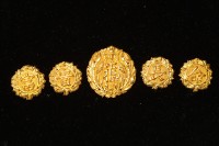 富貴長命福字帽花藏品圖，第3張