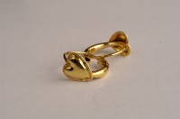 桃仔金耳環一對藏品圖，第2張