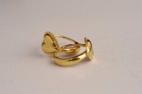 桃仔金耳環一對藏品圖，第3張