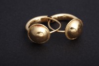 珠仔金耳環一對藏品圖，第3張