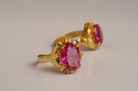 紅寶石金戒2只藏品圖，第1張