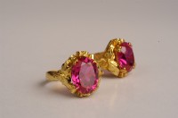 紅寶石金戒2只藏品圖，第2張