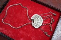 富福祿禎祥銀鎖片項鍊藏品圖，第1張