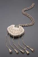 富福祿禎祥銀鎖片項鍊藏品圖，第2張