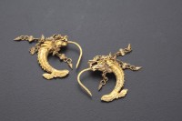 鰲魚旒蘇耳環藏品圖，第2張