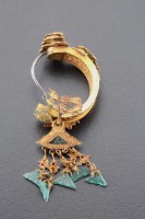 鑲翠耳環右藏品圖，第1張