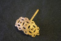 銅錢圖紋髮簪藏品圖，第2張