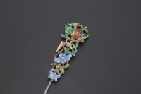 花蟲石榴髮簪藏品圖，第3張