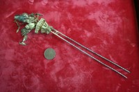 鑲玉步搖髮釵藏品圖，第1張