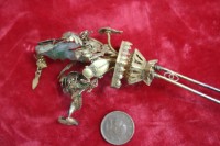 鑲玉步搖髮釵藏品圖，第2張