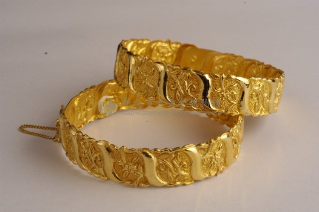 金花手環一對藏品圖，第1張