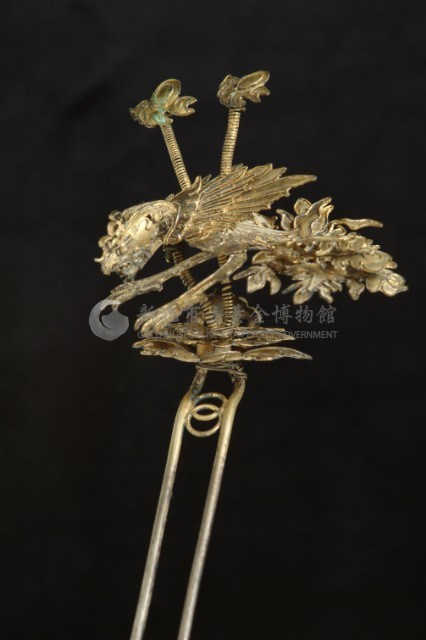 鸞鳳步搖髮釵藏品圖，第1張