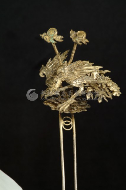 鸞鳳步搖髮釵藏品圖，第2張