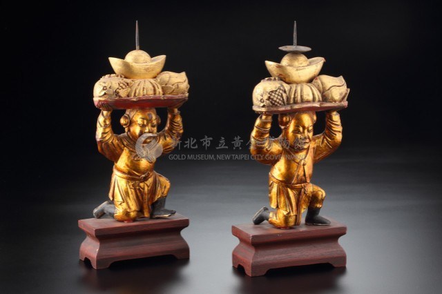 金元寶燭台藏品圖，第2張